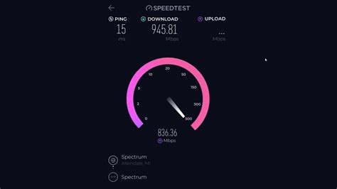 1 gig speed test.